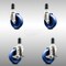 Service Caster 4 Inch 316SS Solid Poly Swivel 1-1/4 Inch Expanding Stem Caster Brake SCC, 2PK SCC-SS316EX20S414-SPUS-2-TLB-2-114 - alternate 1